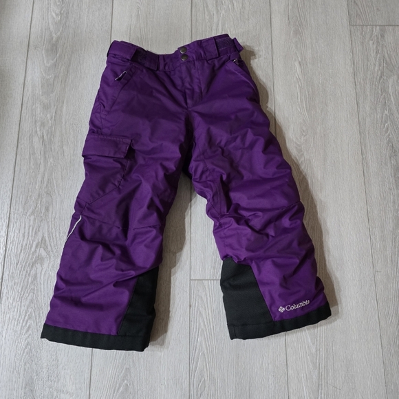 Columbia Kids Purple Snow Pants - Picture 1 of 6